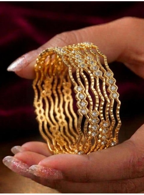 Gold Plated Bangles